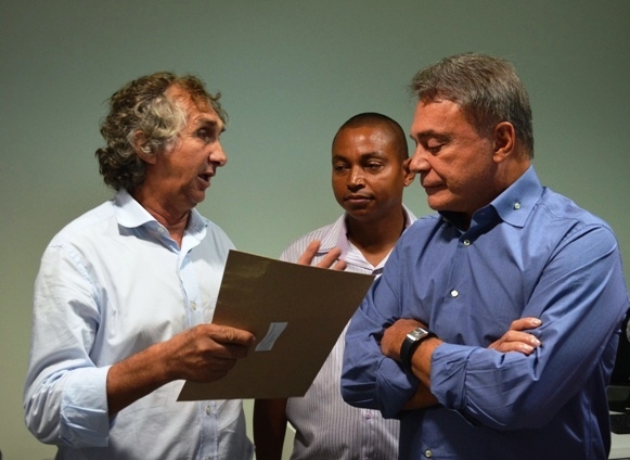  Volpato pede a Álvaro Dias que ajude na liberação de verba para saneamento básico